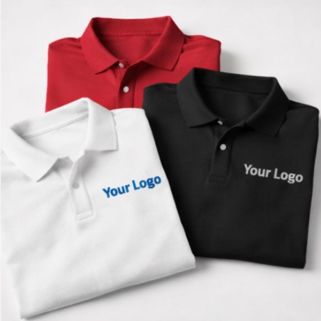 Besticktes Poloshirt, individuelles Logo oder Bild, individuelle Arbeitskleidung