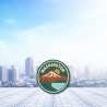Washington Aufnäher, State Aufnäher Berge | 9 cm Stickpatch | USA Reise Souvenir