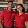 Besticktes Poloshirt, individuelles Logo oder Bild, individuelle Arbeitskleidung