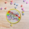 Proud Ally Pride Patch: Regenbogen LGBTQ+ Stickerei (7 cm)