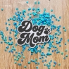 Dog Mom Patch: Gestickte Applikation mit eigenen Farben