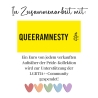 LGBTQ Aufnäher Oh Deer I'm Queer, Bestickter Pride Patch, 7 cm