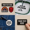 Individuell Bestickter Aufnäher, Patch nach Wunsch | Custom Patch