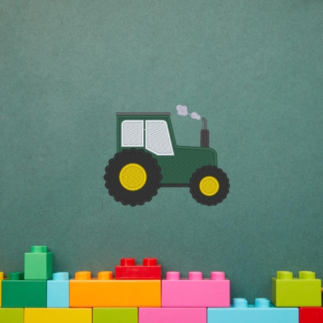 Traktor Aufnäher, Aufnäher, zum aufnähen oder aufbügeln