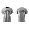 Individuell besticktes T-Shirt, T-Shirt mit minimalistischem Text, personalisiertes Slogan-Top