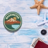 Washington Aufnäher, State Aufnäher Berge | 9 cm Stickpatch | USA Reise Souvenir