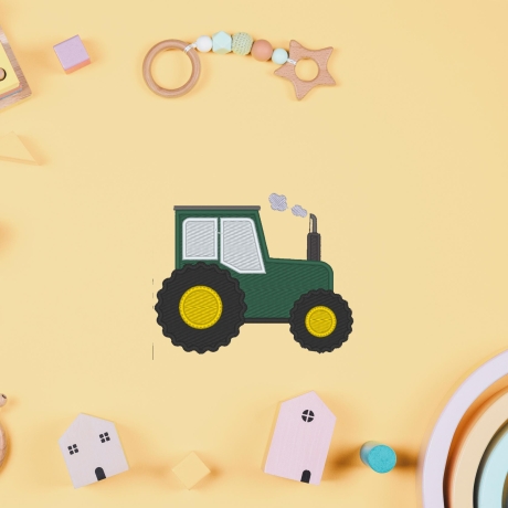 Traktor Aufnäher, Aufnäher, zum aufnähen oder aufbügeln