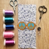 Retro Aufnäher | Frieden Sonnenbrillen Applikation | Besticktes Hippie Accessoire (6 cm)