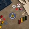 Politischer Aufnäher | Anti-AFD gestickte Applikation aus Applikation, ca 8 cm zum Aufbügeln