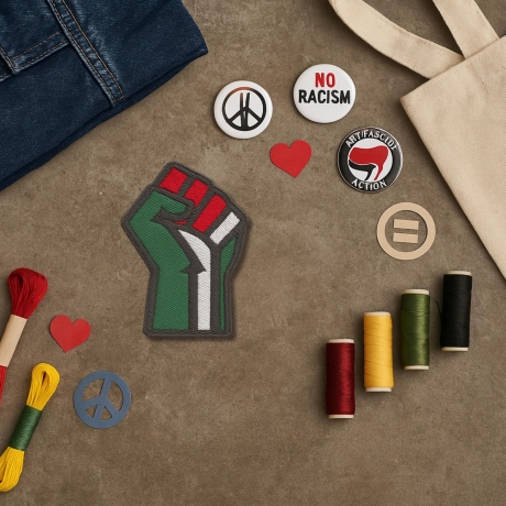 Palästina Fist Aufnäher: Symbol des Widerstands & der Solidarität