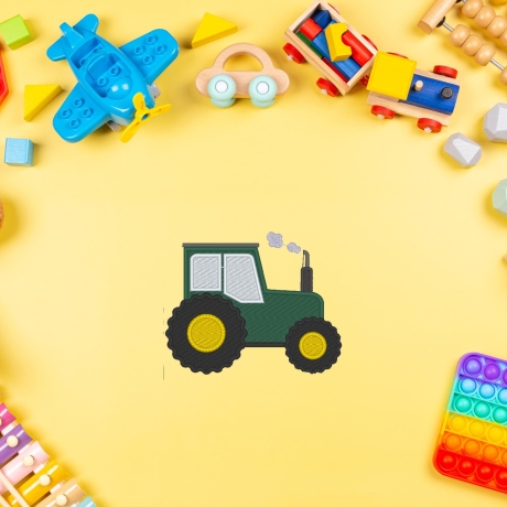 Traktor Aufnäher, Aufnäher, zum aufnähen oder aufbügeln