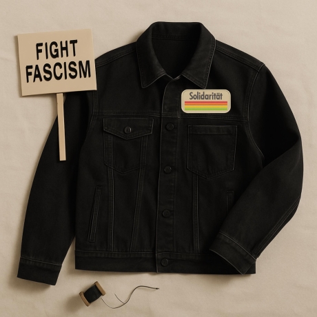 Solidarity Patch, gesticktes Bügelbild, Pride Flagge, LGBTQ, Anti-Hate, Unterstützung Vielfalt