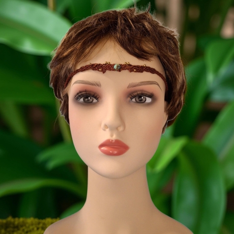 Filigrane Makramee Kette