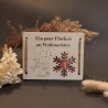 Holzkarte für Geldgeschenke zu Weihnachten – Tolles Weihnachtsmotiv mit Geldscheinfach | Geld schenken | Geschenkidee Weihnachten