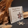 Holzkarte für Geldgeschenke zu Weihnachten – Tolles Weihnachtsmotiv mit Geldscheinfach | Geld schenken | Geschenkidee Weihnachten