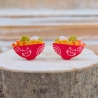 Ohrringe Ramen Ohrstecker mit asiatischem Essen - Japan Motiv 