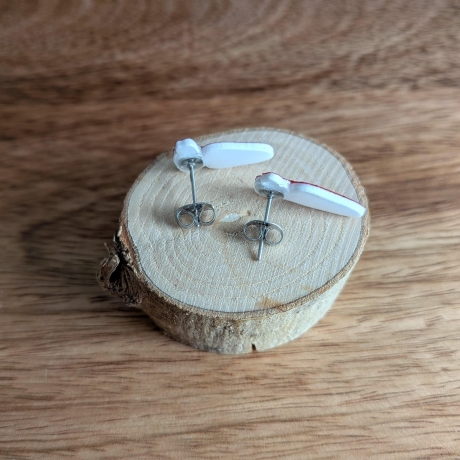 Ohrringe Karotte in Cartoon Optik für Ostern oder als Geschenk