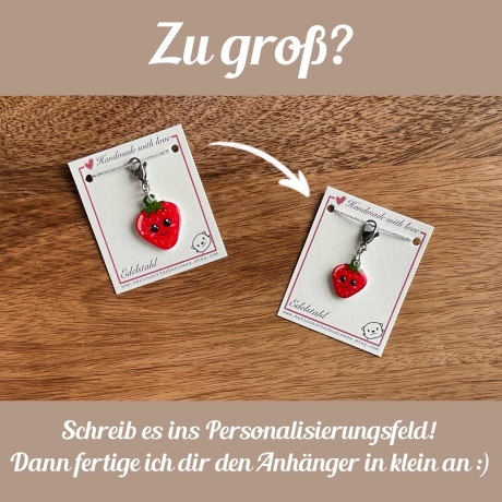 Charms bzw. Anhänger mit Ramen, Sushi, Nigiri, Dumpling und mehr