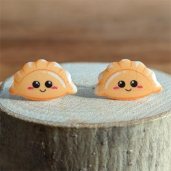Edelstahl Ohrstecker Dumplings bzw Gyoza Kawaii für Japan Fans