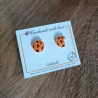 Ohrringe angebissene Kekse mit Chocolate Chips für Cookie Fans