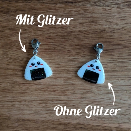 Charms bzw. Anhänger mit Ramen, Sushi, Nigiri, Dumpling und mehr