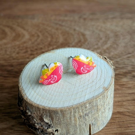 Ohrringe Ramen Ohrstecker mit asiatischem Essen - Japan Motiv 