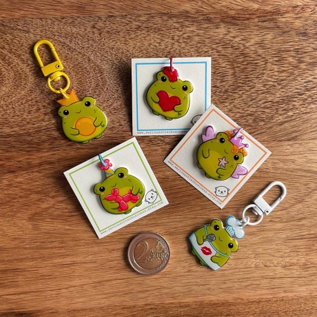Frosch Schlüsselanhänger in Überraschungsbox
