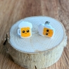 Bier Ohrstecker fürs Oktoberfest und als Party Accessoire