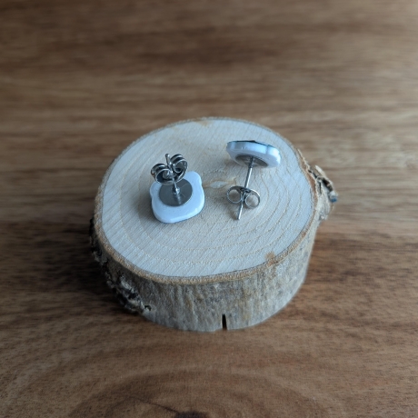 Ohrringe Pinguin im Winterlook in blau, grün, gelb oder rosa