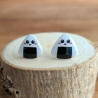 Ohrringe Onigiri Schmuck für Japan Liebhaber und Sushi Fans