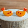 Ohrstecker Tempura Schrimps mit Herzaugen für Japan Fans