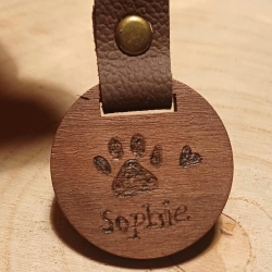 Schlüsselanhänger Holz | Handgebranntes Unikat mit Wunschmotiv Schlüsselanhänger Holz | Handgebranntes Unikat mit Wunschmotiv