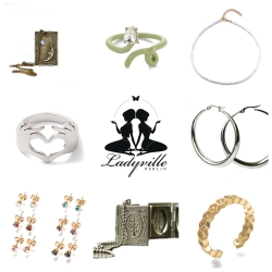 Schmuckset Schmuck feine Auswahl 8 Teiliges Set weihnachtlich