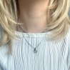 Kette Edelstahl Stern Schlangenkette mit kleinem Sternenhimmel