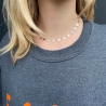 Kette Edelstahl Stern Choker himmlisch Sternenhimmel wasserfest