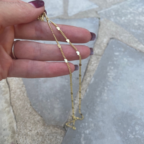 Herz Kette vergoldet als romantisches Geschenk