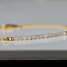 Edelstein Armband Rosenquarz als Geschenk für Sie Frauen Freundin