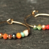 Creolen Perlen Ohrringe / Himmlische Ohrringe / Geschenk für Sie 