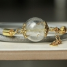 Lederarmband Pusteblumen / Wickellederarmband Pusteblume