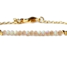 Armband Perlen rosa minimalistisch und zart 