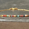 Armband Perlen / Armband bunt  / Geschenk für Sie