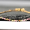 Edelstein Armband Turmalin Perlen