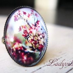 Vintage Glasklunker Zauberwald im Herbst und viele andere Motive