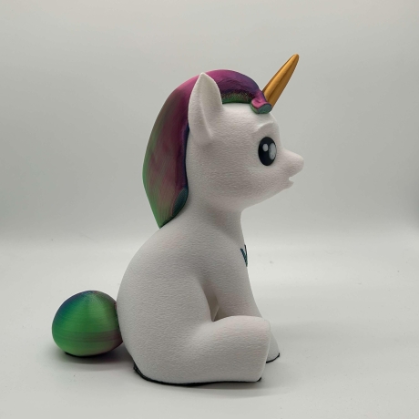 Einhorn Spardose mit Namen personalisiert für Kinder