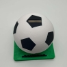 Fußball Spardose mit Namen personalisiert für Kinder