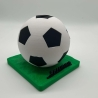 Fußball Spardose mit Namen personalisiert für Kinder
