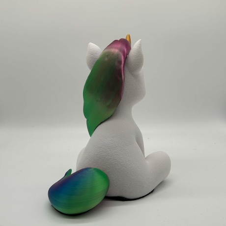 Einhorn Spardose mit Namen personalisiert für Kinder