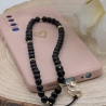 Handykette kurz schwarz – Phone Strap | Handy Kette Handgelenk