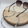 Brillenkette mit Süßwasserperlen & Edelsteinen - Glasses Chain