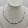 Zarte Plättchen Halskette Gold oder Silber | Layering Kette